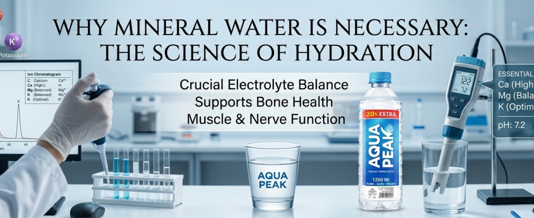 WHY MINERAL WATER IS NECESSARY